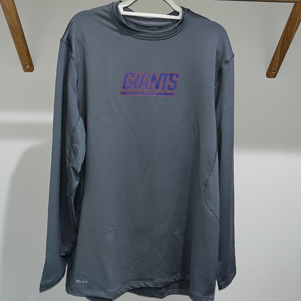 NY NEW YORK GIANTS Nike Dri - Fit Sz 3X shirt NFL Brand New long sleeve